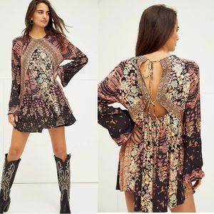 NWT Free People Stevie Printed Tunic